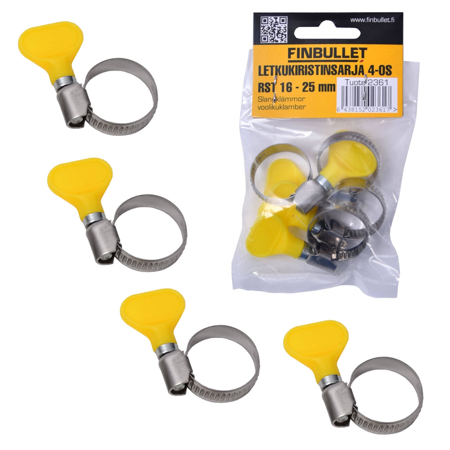 Finbullet Letkunkiristinsarja RST 16-25 mm