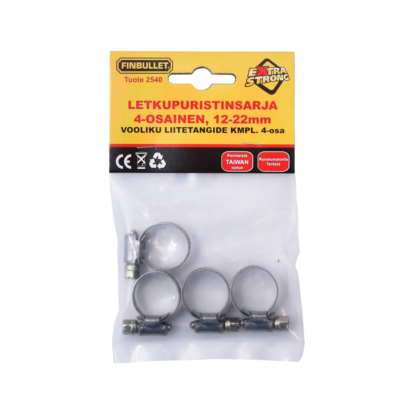 Finbullet Hose clamp set