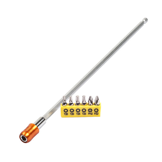 Finbullet Liitäntävarsi + 1/4" 300mm +6 bit