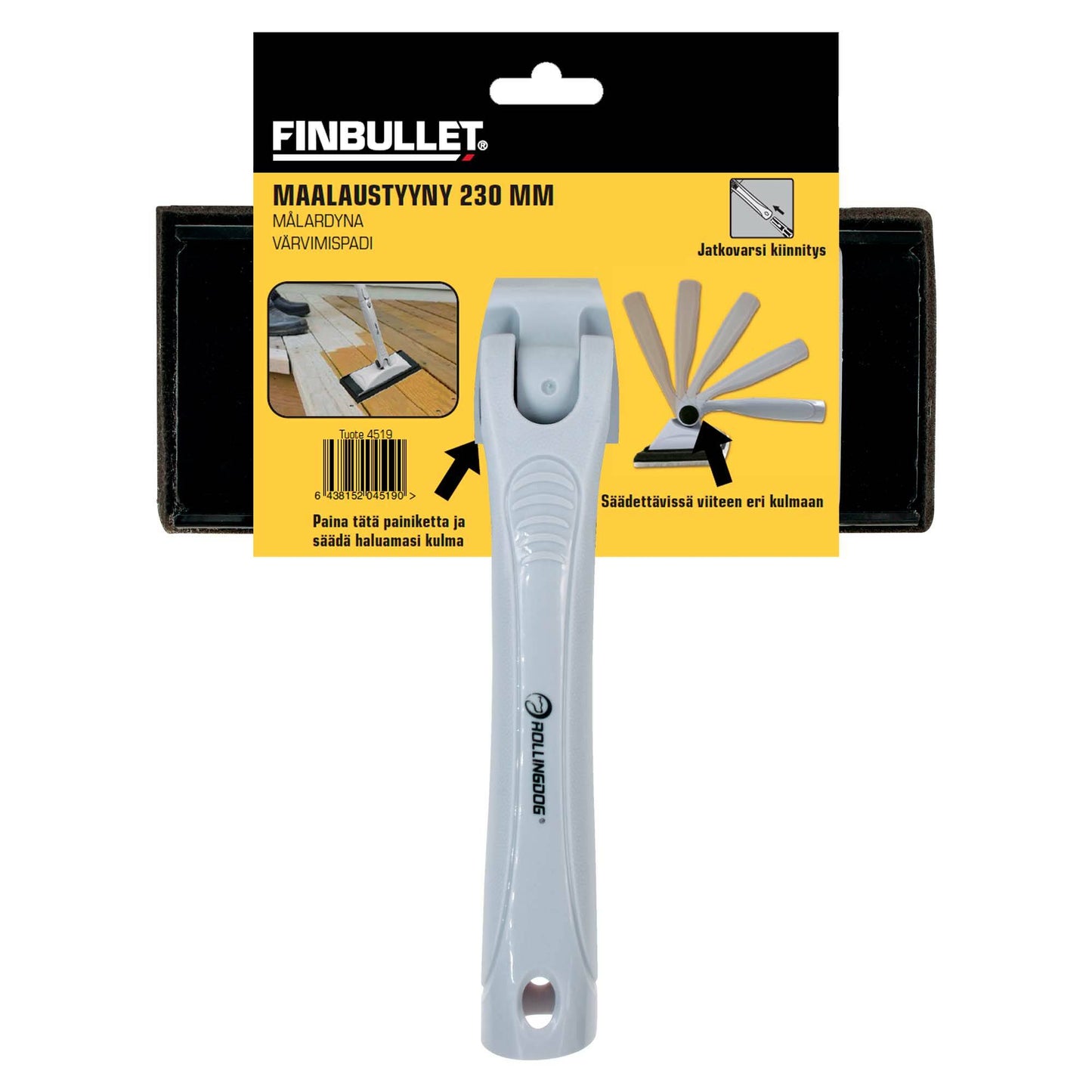 Finbullet Painting pad 230 mm