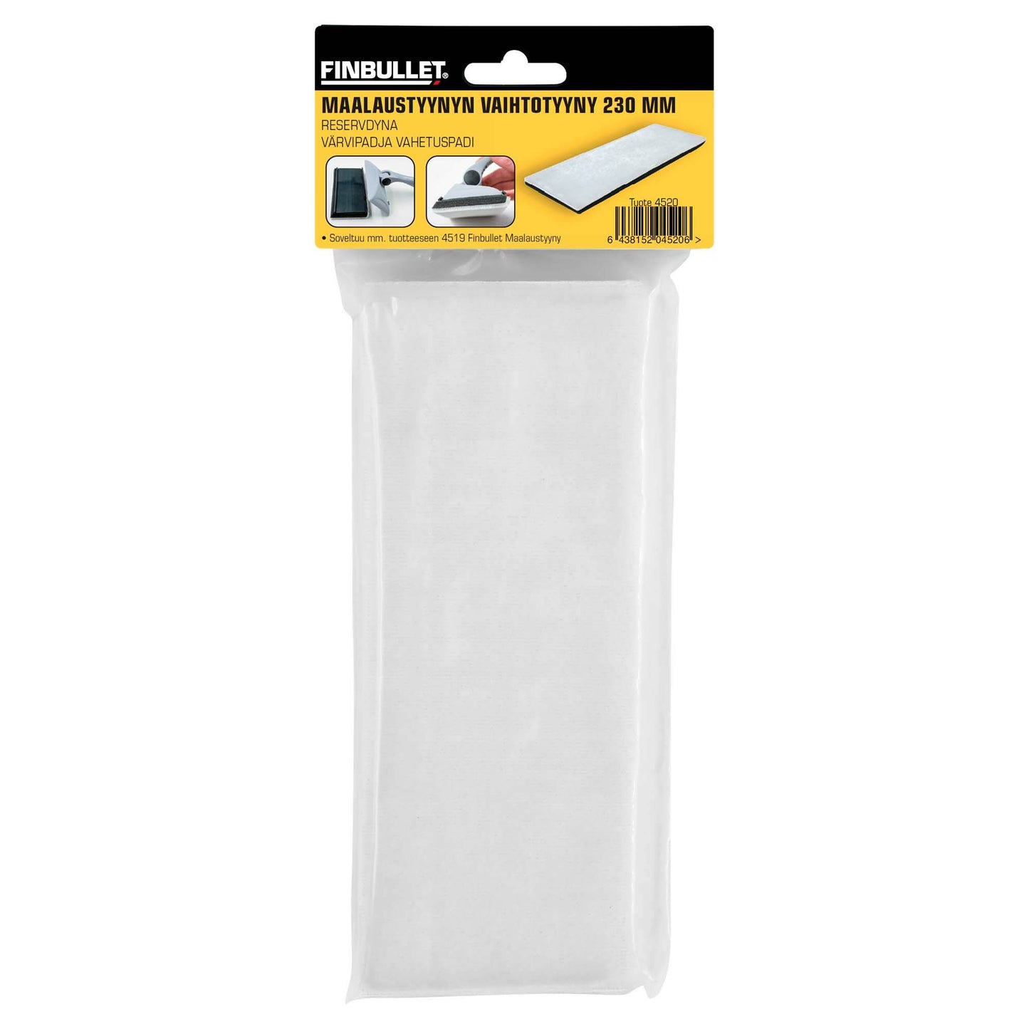 Finbullet Painting pad replacement pad 230 mm