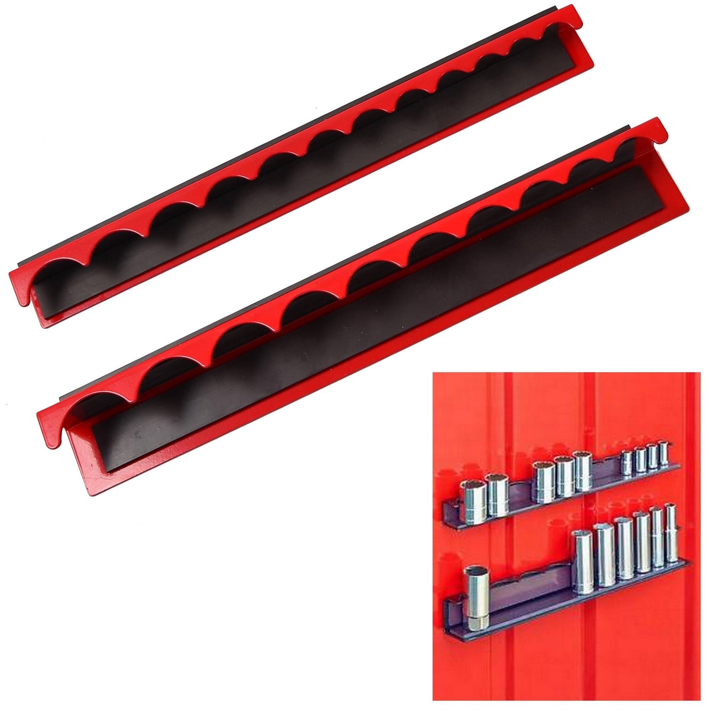 Finbullet Magnetic loose socket holder 1/2" and 3/8"
