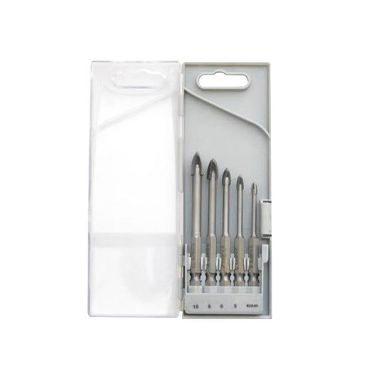 Finbullet Multi drill bit set 1/4" 4-10mm