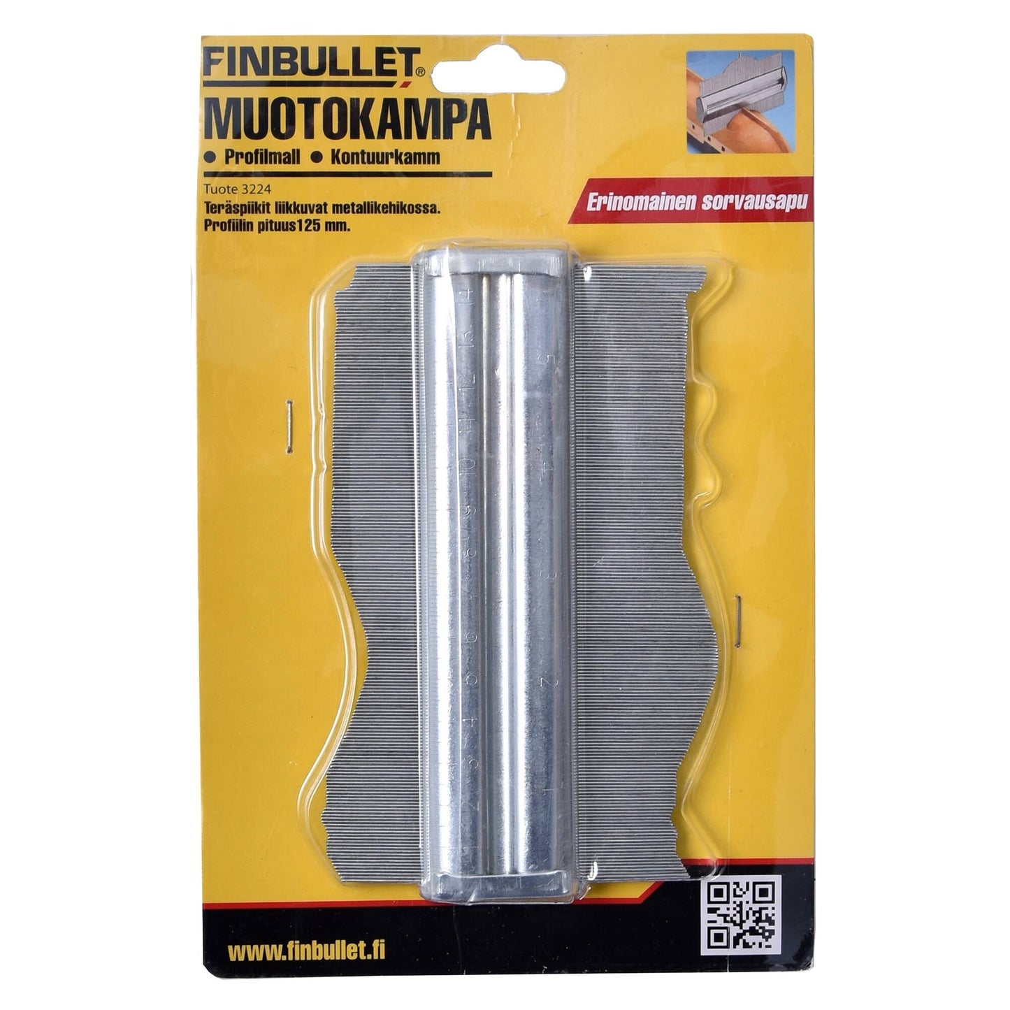 Finbullet Photocopy comb 125 mm