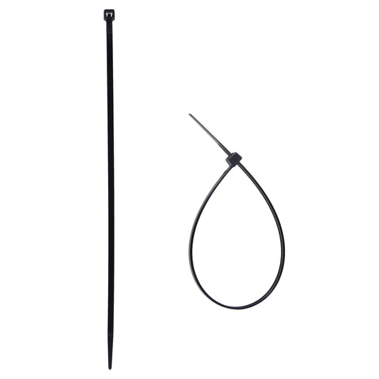 Finbullet Ties black 100pcs 4.8x380mm