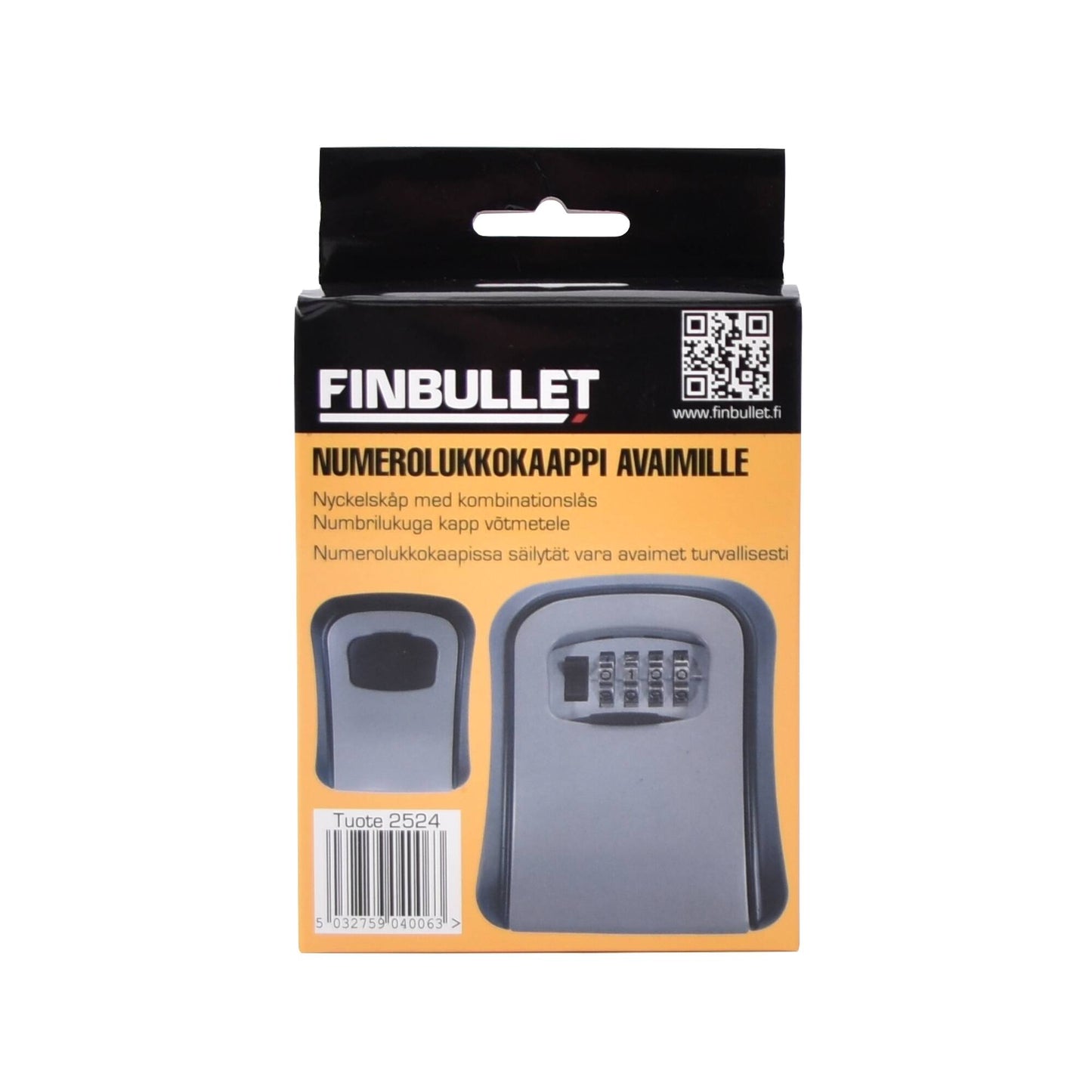 Finbullet Number lock cabinet for keys