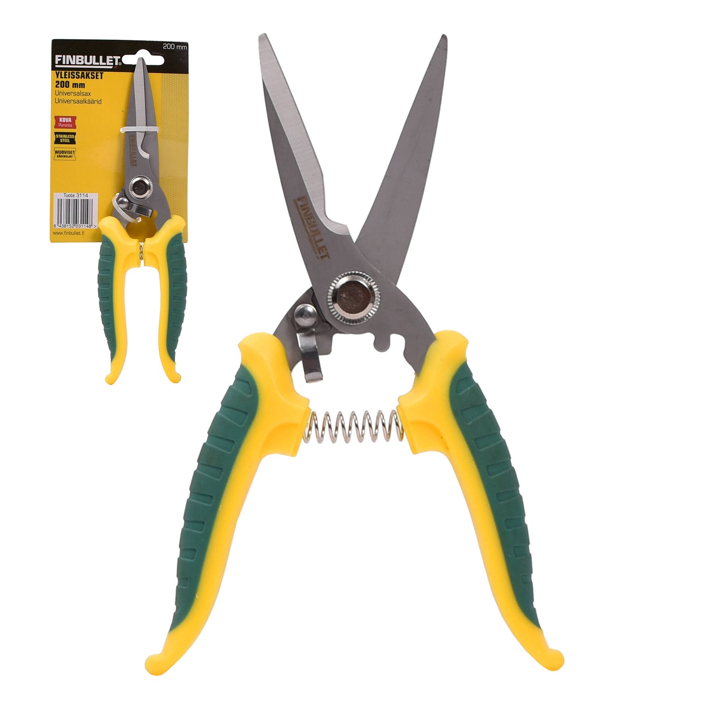 Finbullet Overcutting universal scissors 200mm