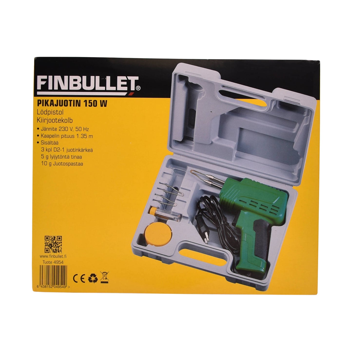 Finbullet Pikajuotin 150W 230V