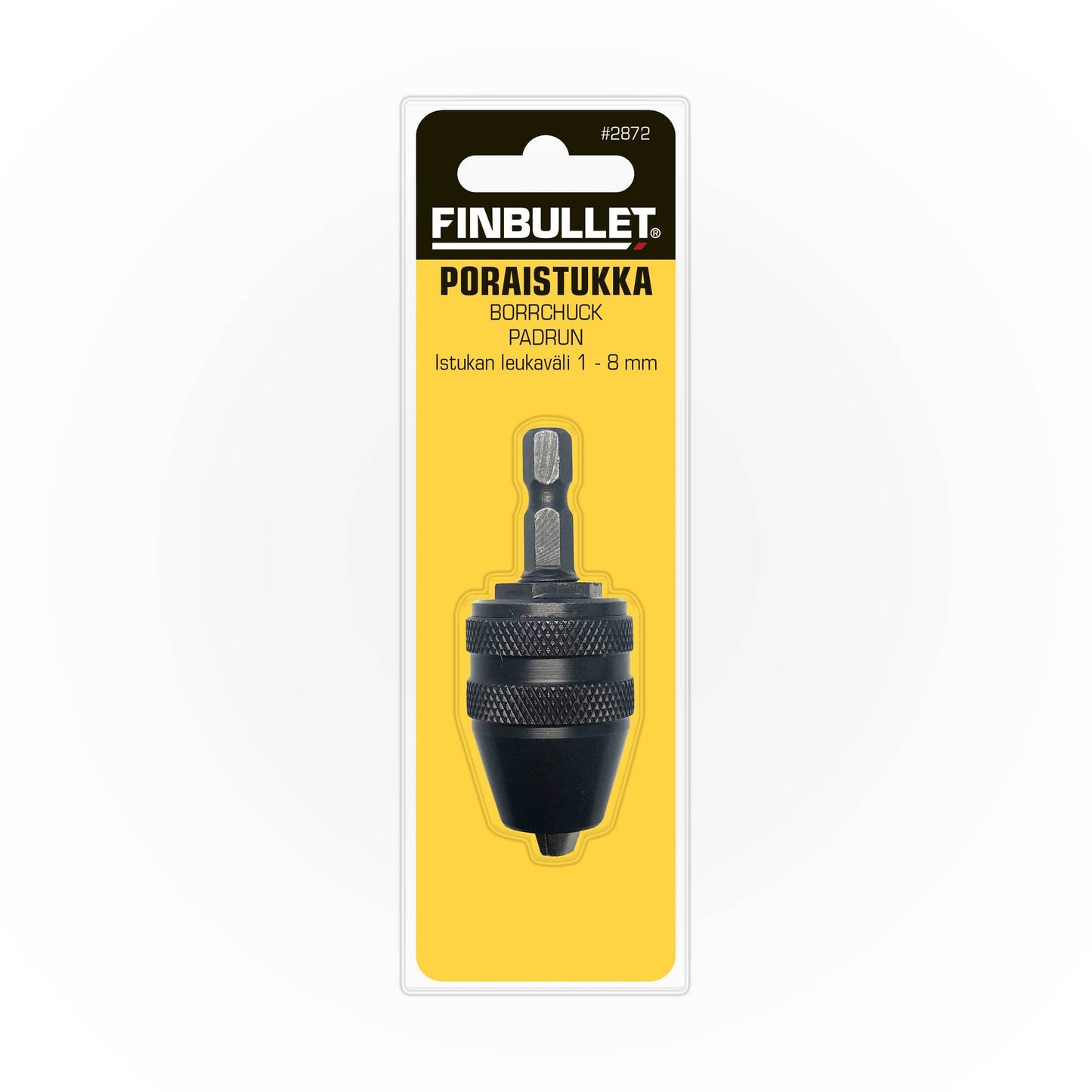 Finbullet Drill chuck 1/4" shank