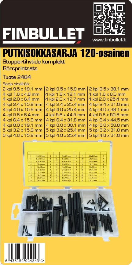 Finbullet Putkisokkasarja 120-os