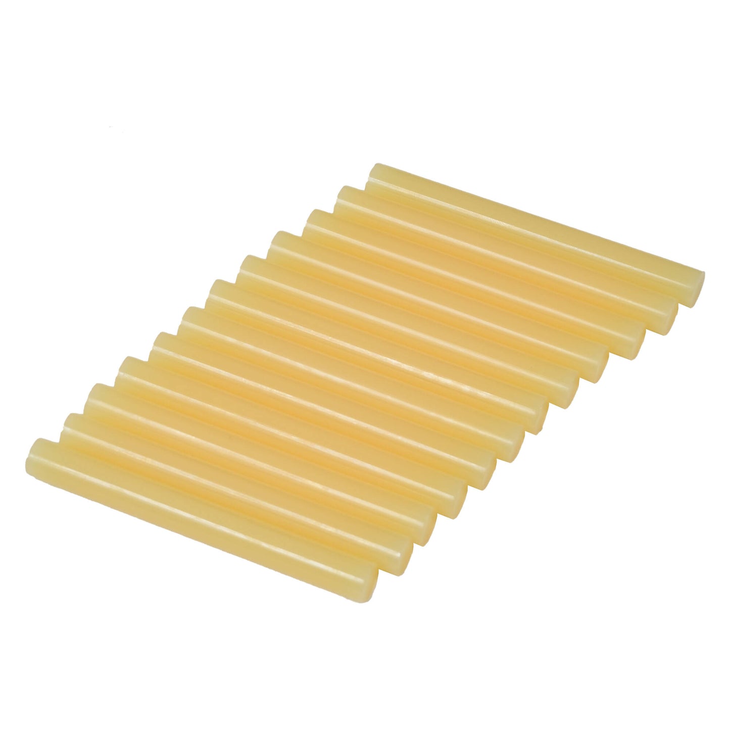 Finbullet Wood hot glue stick yellow. 12 pcs 11 x 100mm