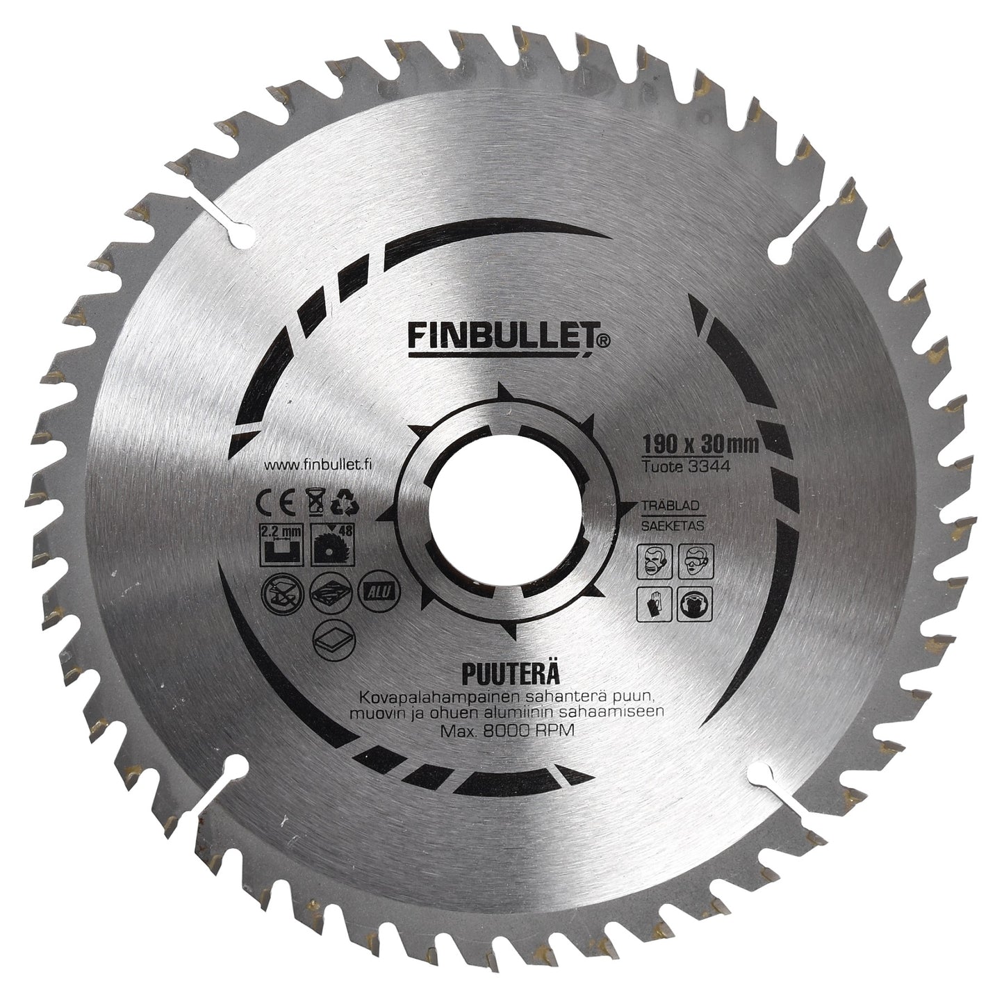 Finbullet Circular saw blade 190 mm 48T