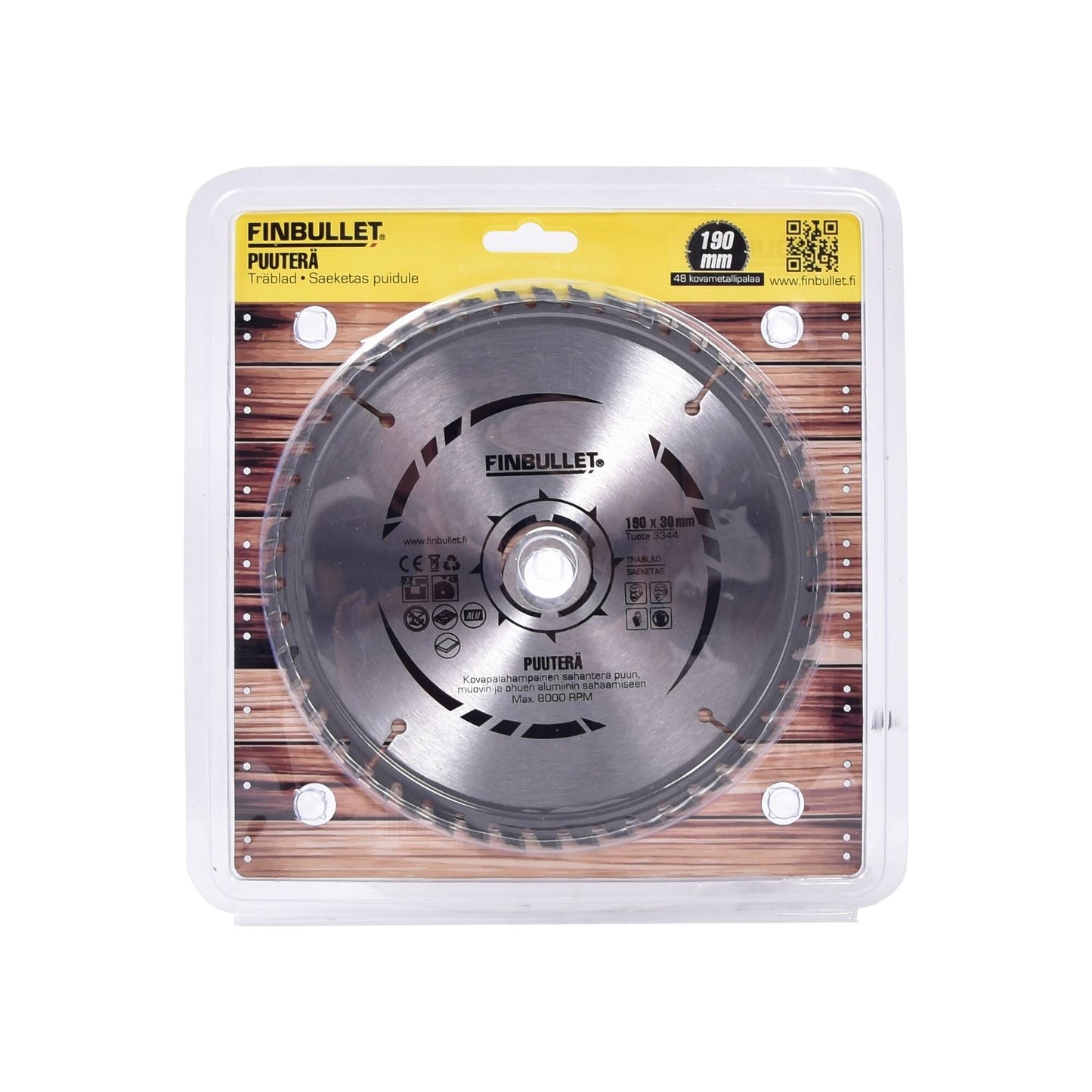Finbullet Circular saw blade 190 mm 48T