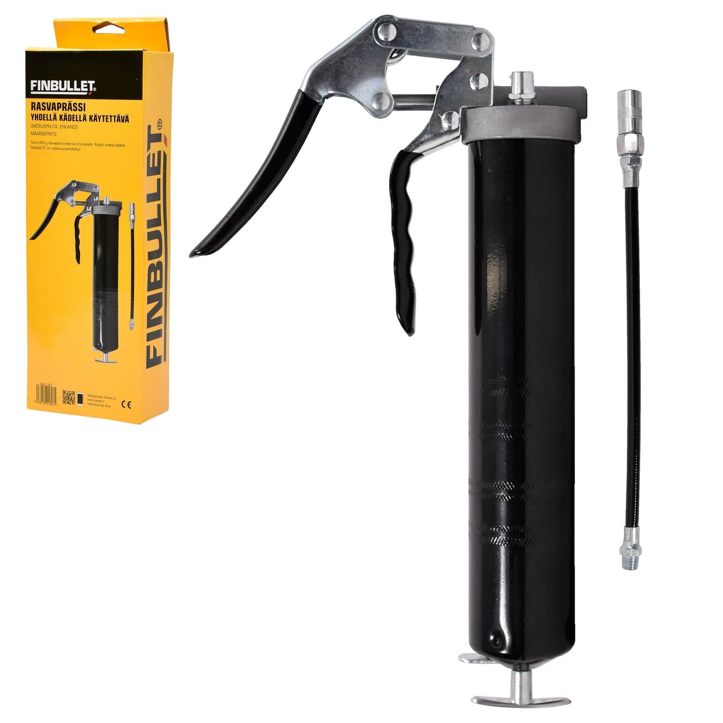 Finbullet Fat press for one-handed 400 g cartridges