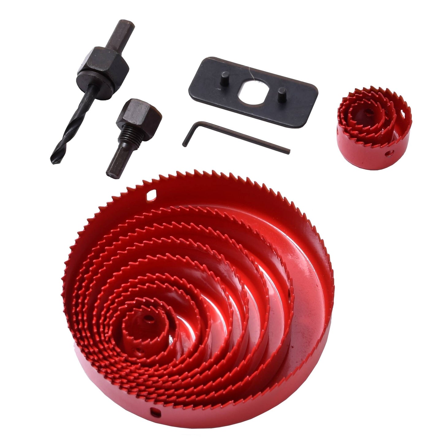 Finbullet Hole saw set Morsy 16-pcs