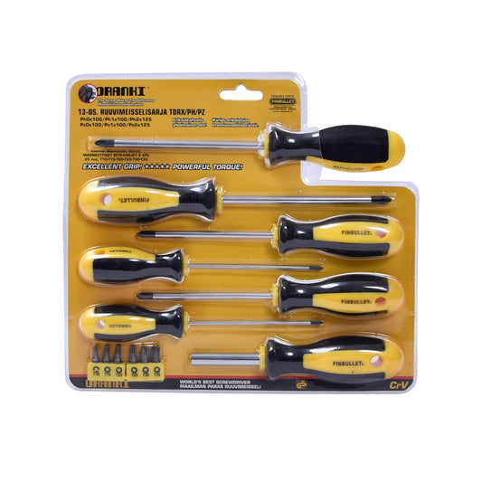 Finbullet Screwdriver set 13-pcs