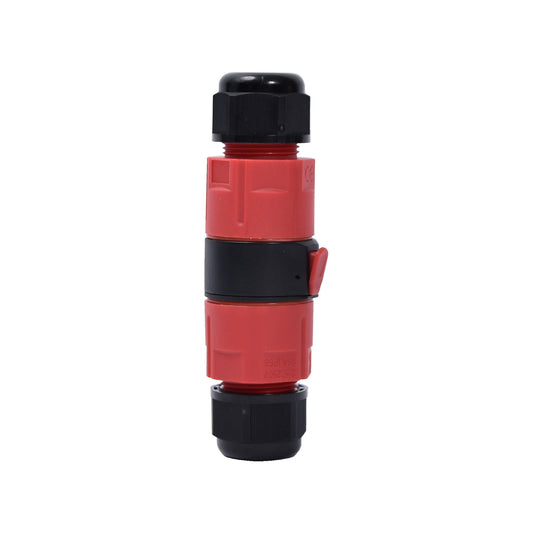 Finbullet Screwless extension connector 3-pin IP68 0.5-2.5mm²