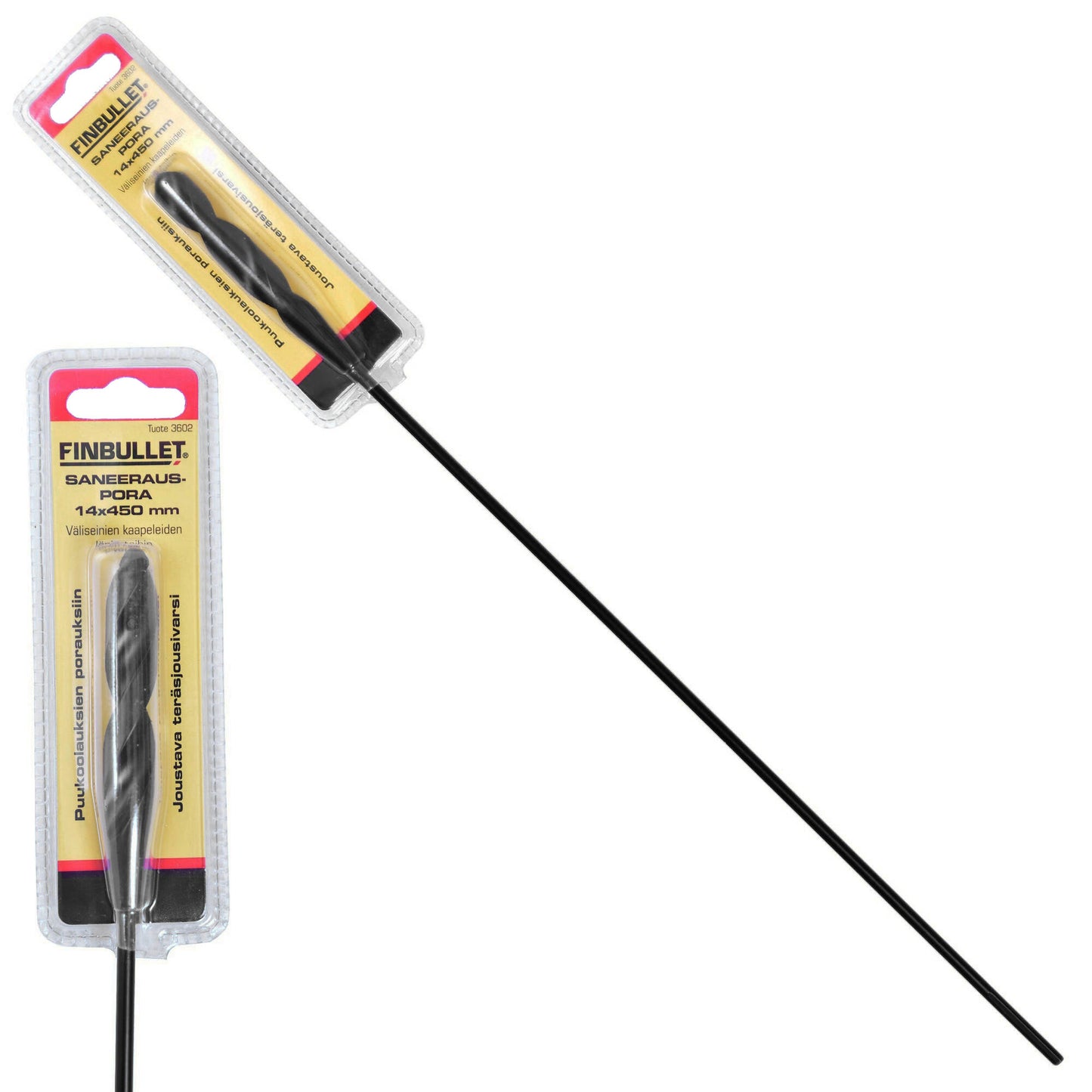 Finbullet Saneerausporanterä 14 x 450mm