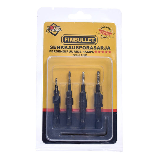 Finbullet Senkkausporasarja 4-os HSS