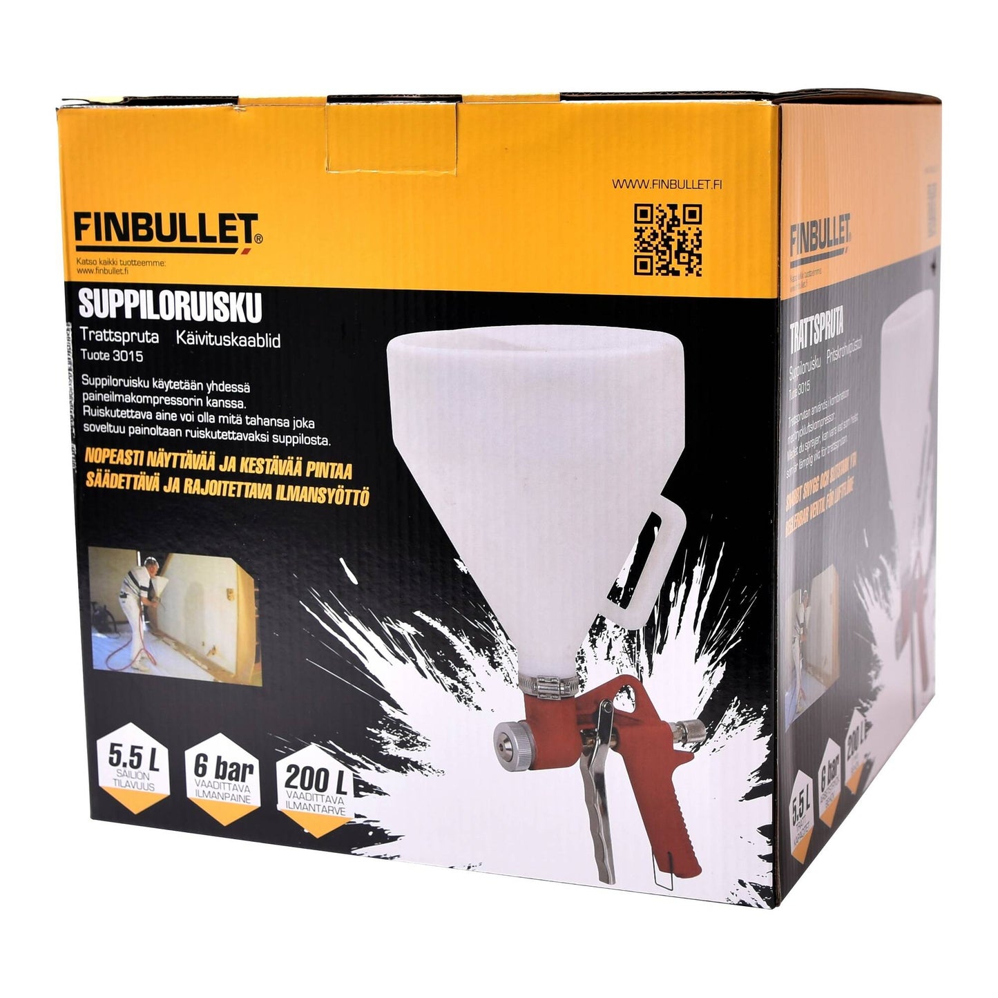 Finbullet Suppiloruisku 5.5L