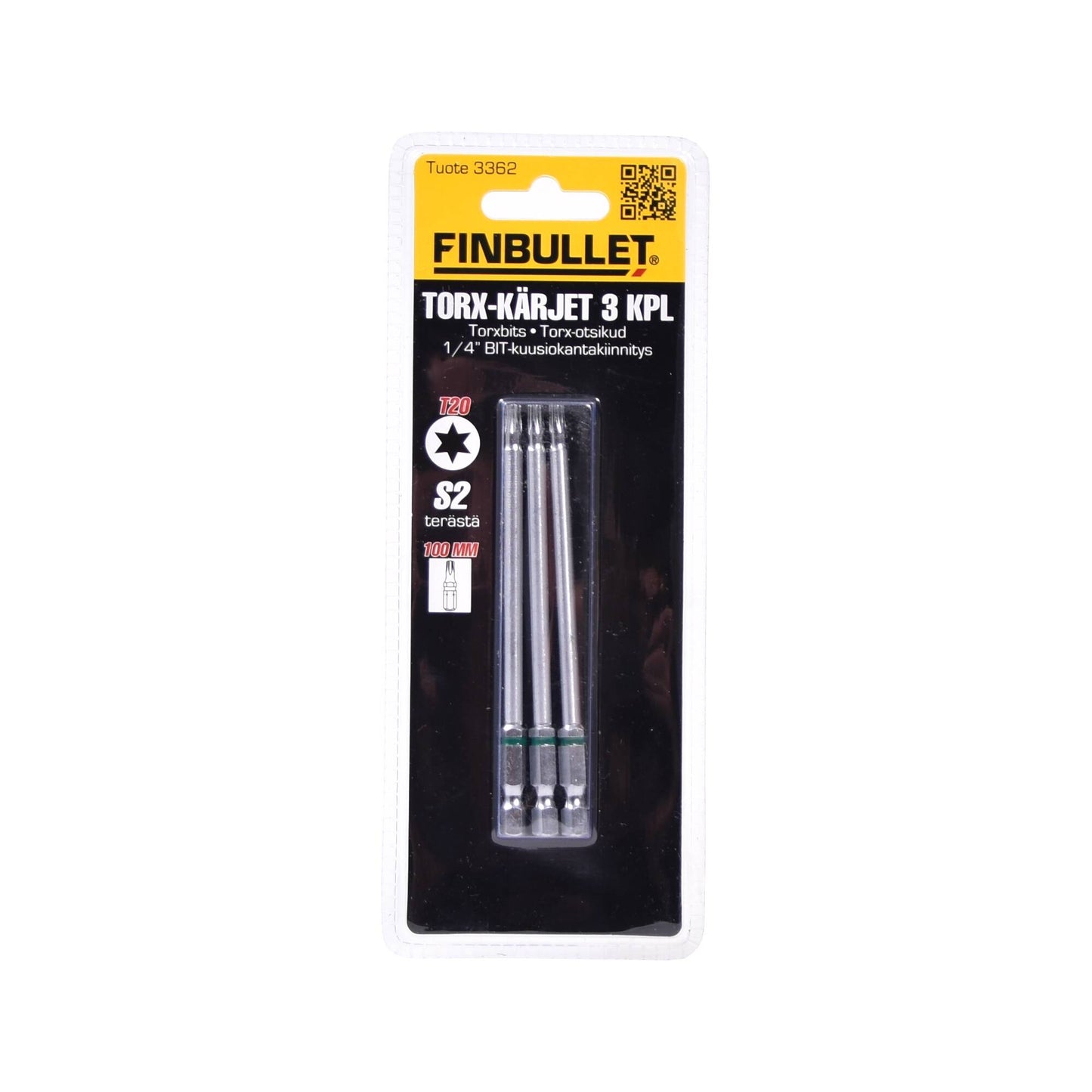 Finbullet Torx screwdriver bit set