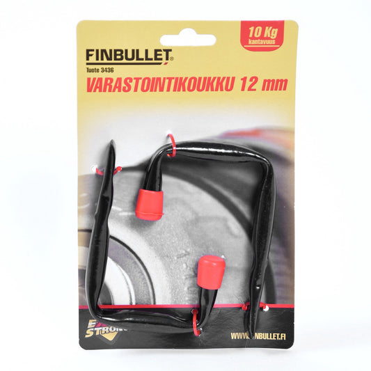 Finbullet Varastointikoukku 2 KPL 12 mm