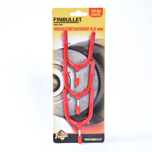 Finbullet Varastointikoukku 3 KPL 6.5 mm