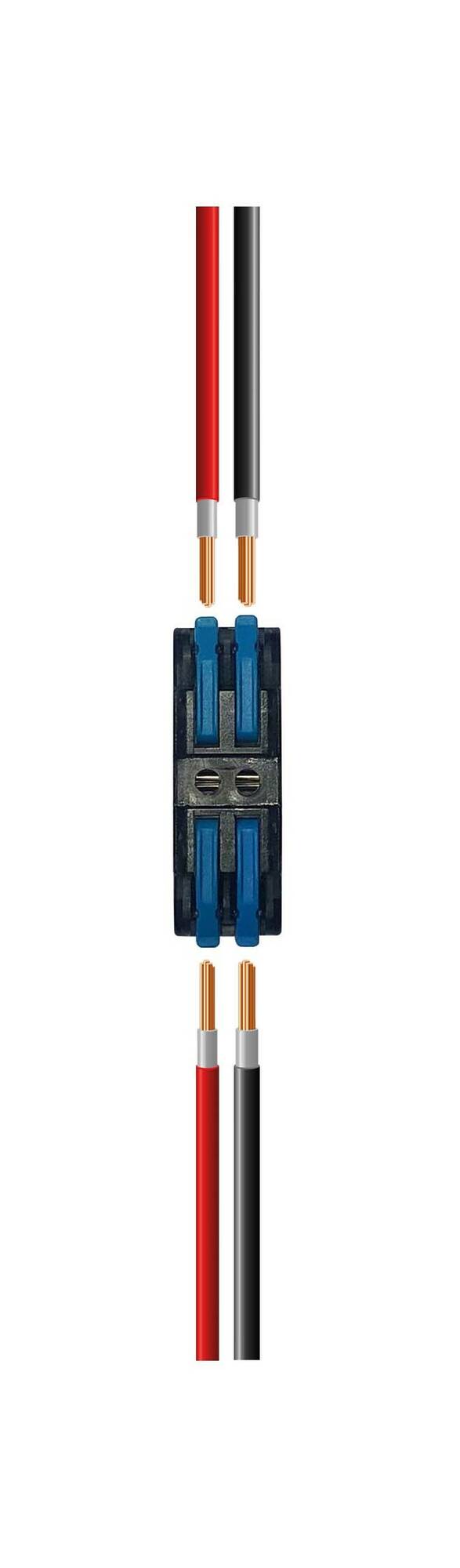 Finbullet Rocker socket connector 4-pin straight 8 pcs