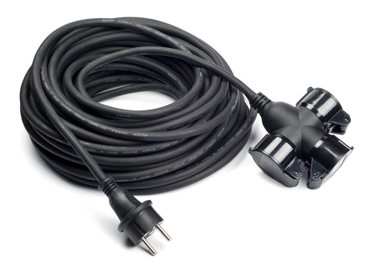 Kempten Extension cord 10 m, 3 x 1.5 mm² 3-part