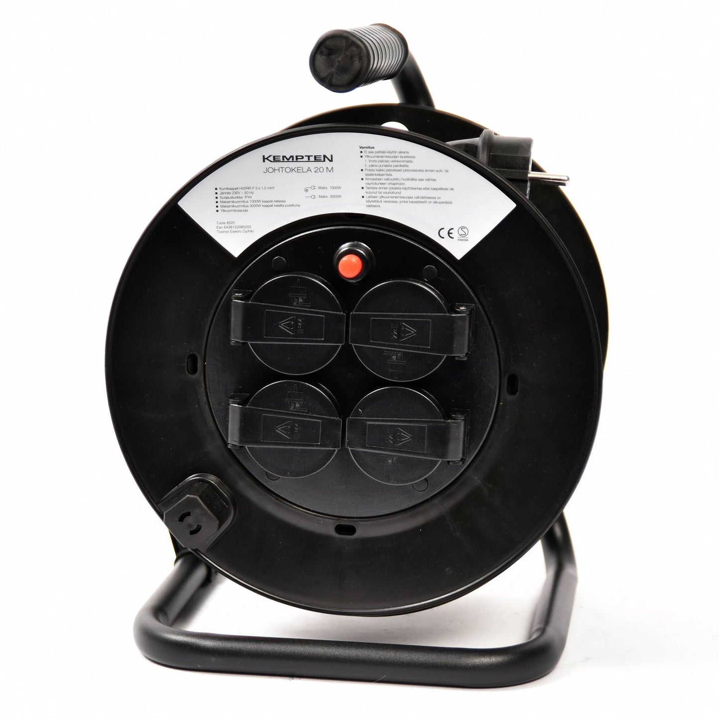 Kempten Cable reel 20m, 3x1.5 mm²