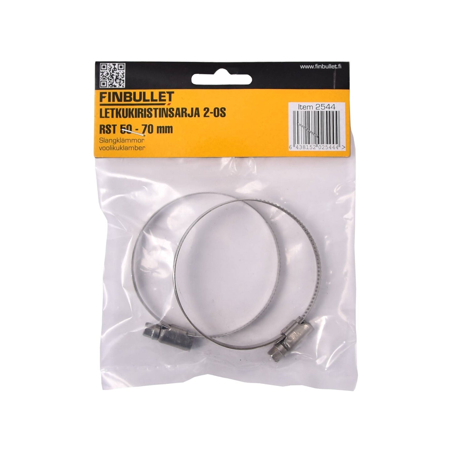 Finbullet Hose clamp set 50-70 mm