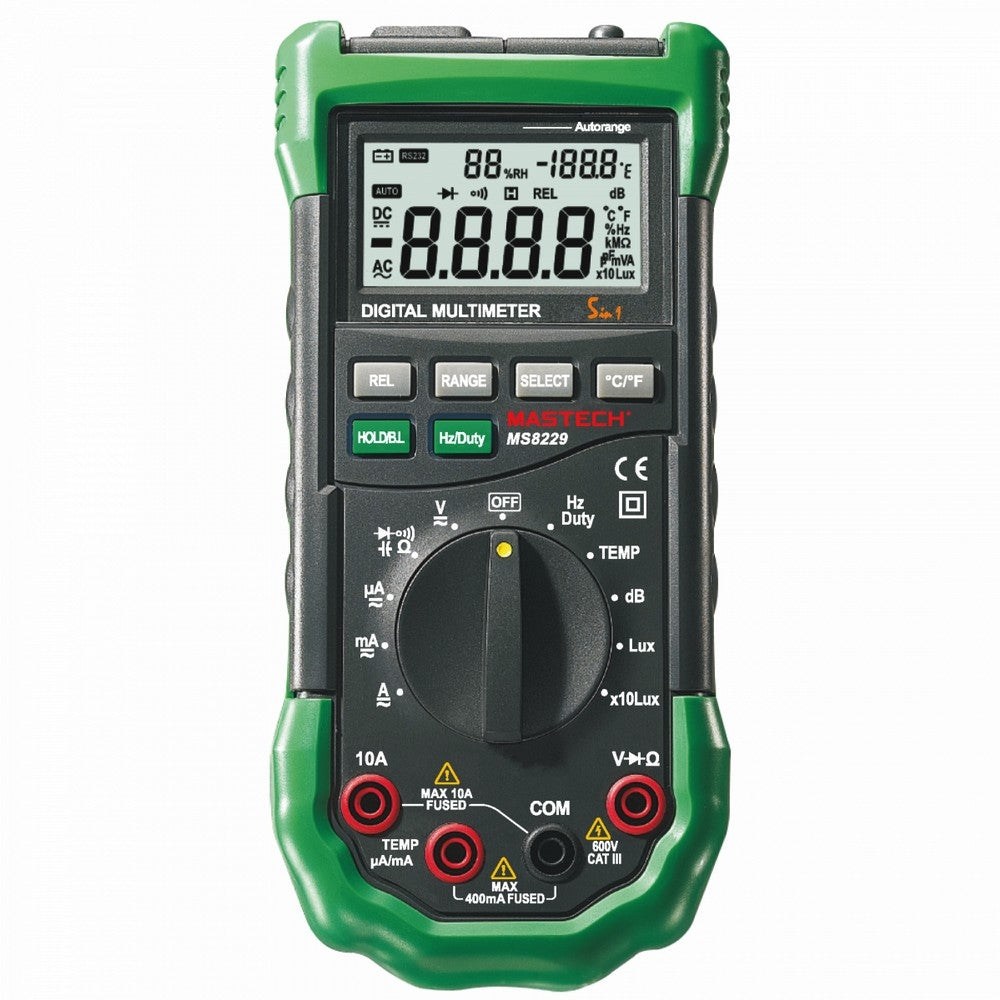 Mastech Digitaalinen yleismittari 5in1 CAT III 600V