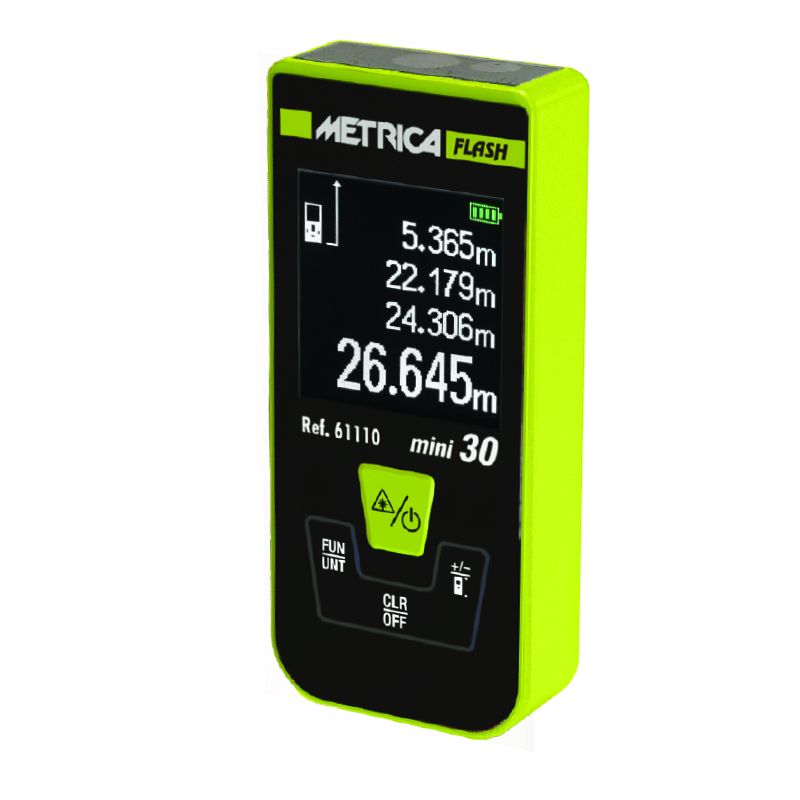 Metrica Lasermitta Flash Mini 0,05-30m luokka II