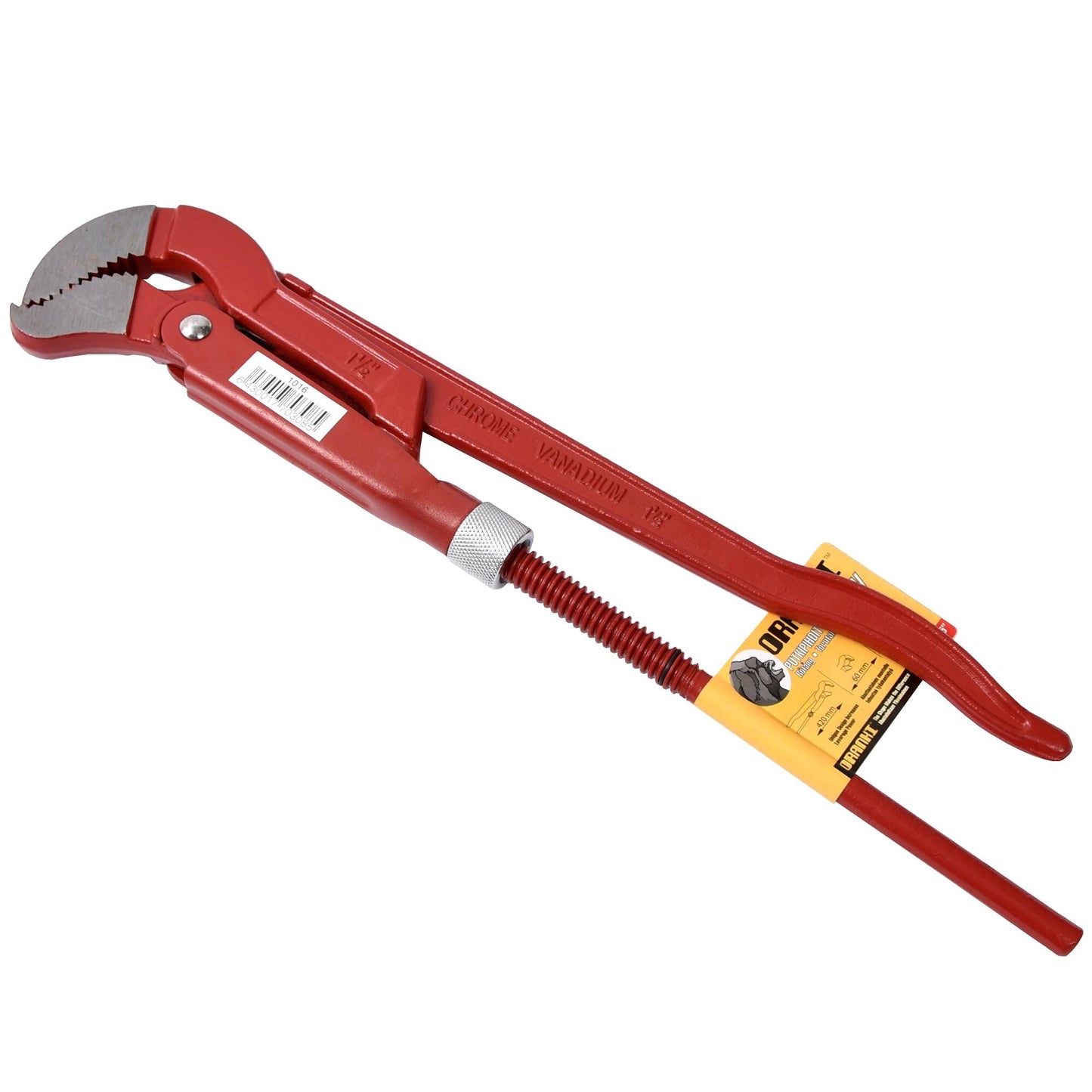 Orange Pipe Pliers 1.5"