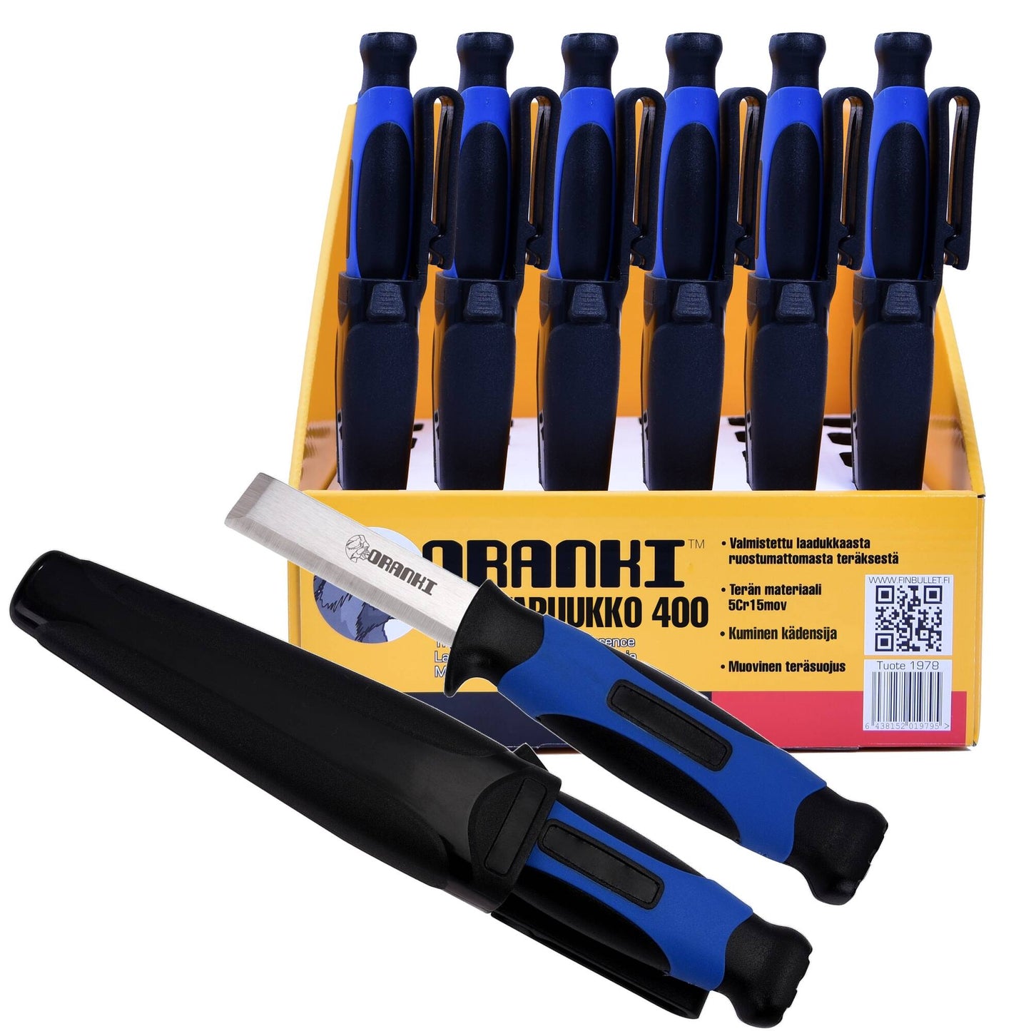 Orange Chisel Knife 400