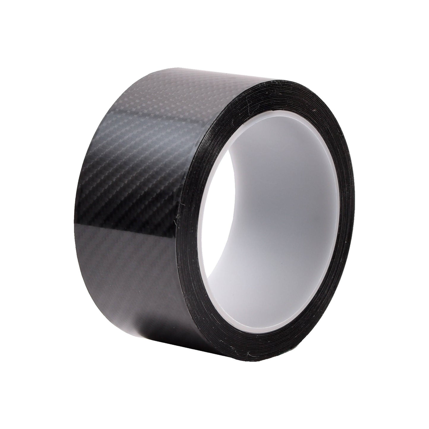 Orange Vinyl tape 50 mm x 5 m black