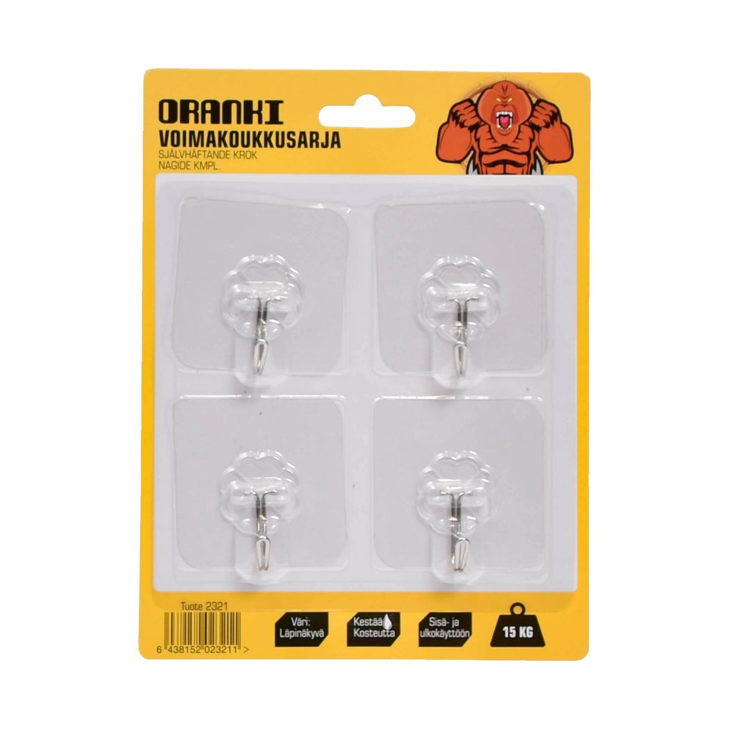 Oranki Power hook set 4 parts