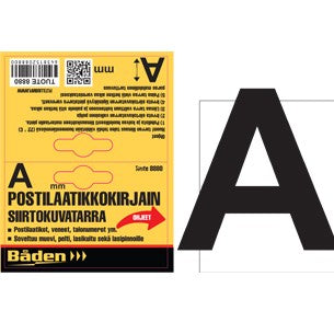 Sticker letter A, 50mm