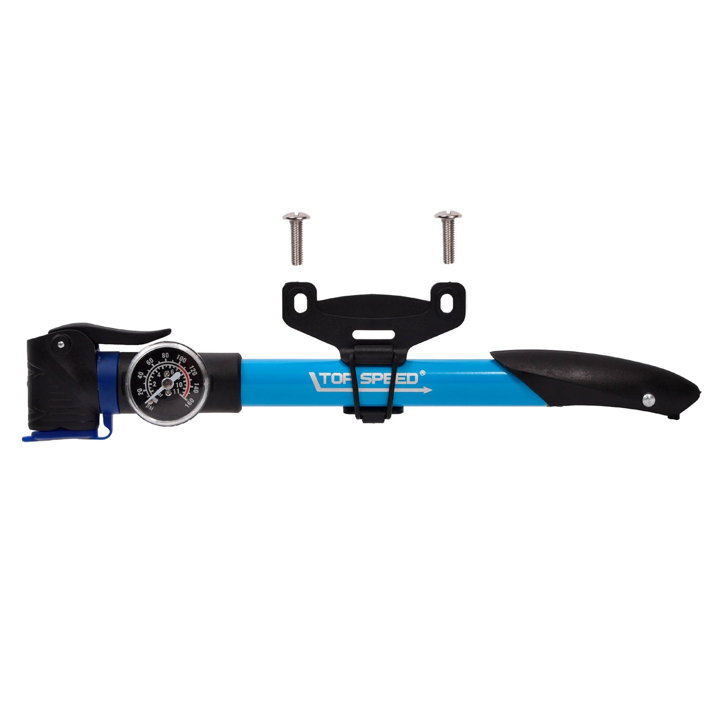 Top Speed ​​Hand pump with pressure gauge