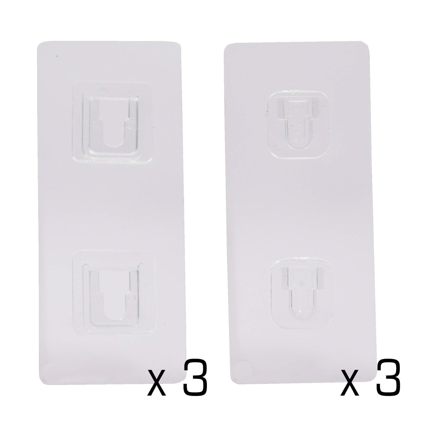 Voimakoukut 60mm*140mm *3par Nanoteippi kiinnityksellä